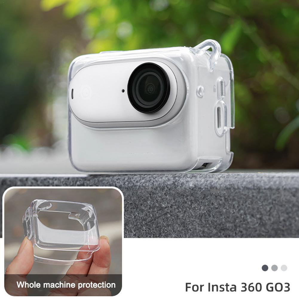 1pcs Transparent/gray TPU Anti - огляд і ціна Insta360 Camera Go 3