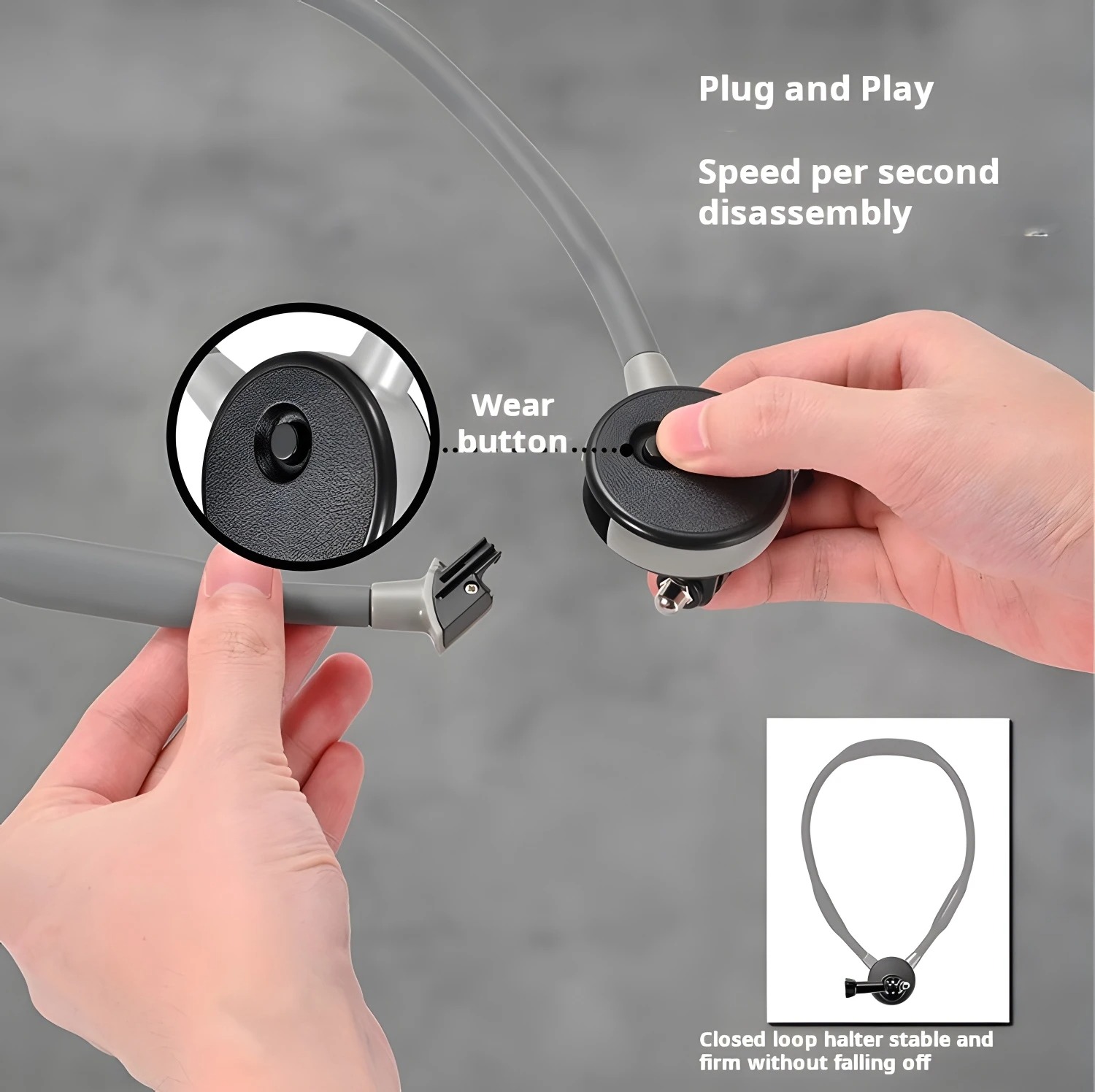 Silicone Neck Mount Soft for G - огляд і ціна Insta360 Camera Go 3