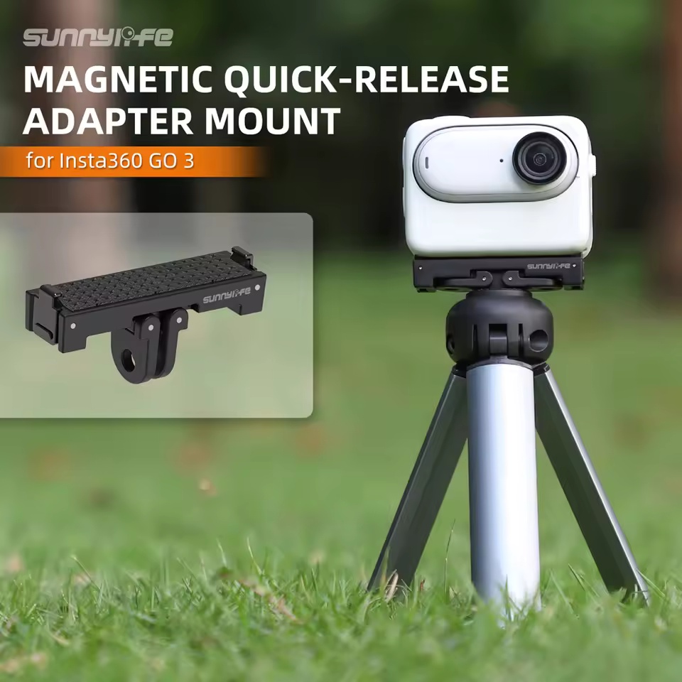 Sunnylife Magnetic Adapter Mou - огляд і ціна Insta360 Camera Go 3
