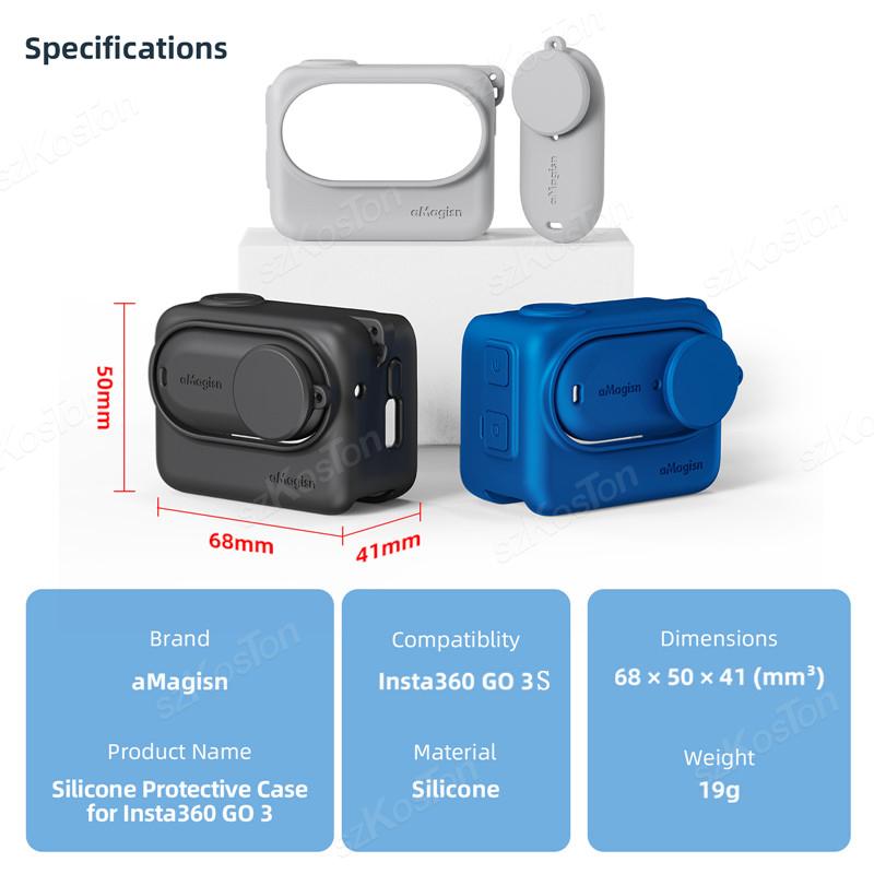 Silicone Protective Case For I - огляд і ціна Insta360 Camera Go 3