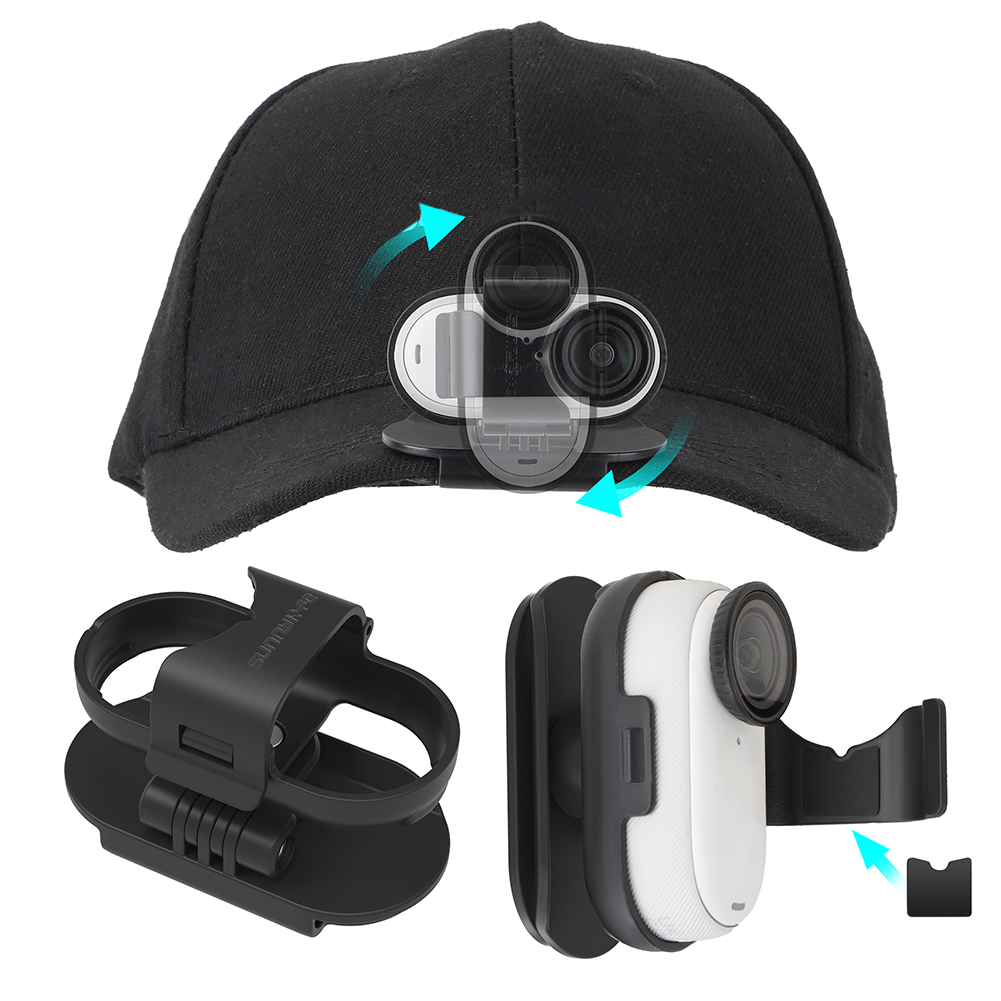 Brim Clip 360 Degree Sports Ca - огляд і ціна Insta360 Camera Go 3